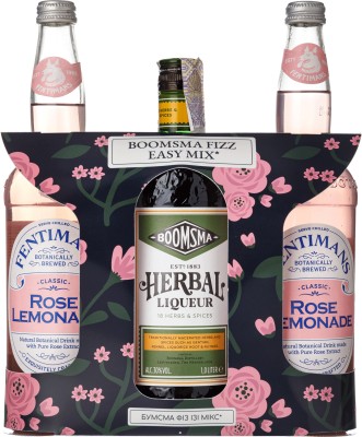 Набір лікер Boomsma Herbal Liqueur 1 л 30% + Лимонад Rose Fentimans 2 х 0.75 л