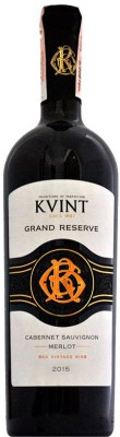 Вино Kvint Grand Reserve Каберне-Совіньйон-Мерло 2015 червоне сухе 0.75 л 13.2%