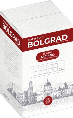 Вино Bolgrad кріплене десертне Бастардо червоне десертне 10 л 16% bag-in-box
