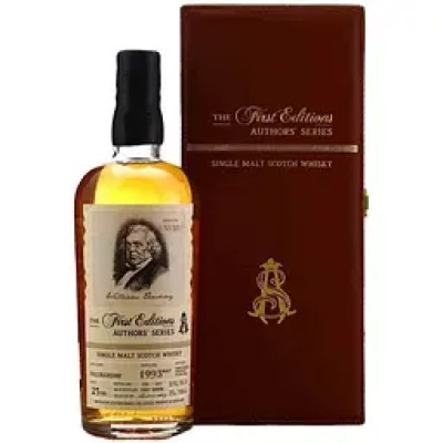 Віскі Tullibardine 25 Years Old 1993 - The First Edition Author's Series William Thackeray 53.3% 0.7 л в подарунковій коробці