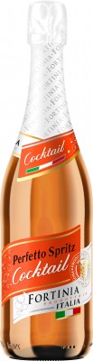 Напій на основі вина Фраголіно Fortinia Perfetto Spritz синій напівсолодкий 0.75 л 7%