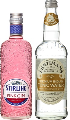 Набір джин Stirling Pink Gin 0.5 л 37.5% + Тонік Fentimans Premium Indian 0.5 л