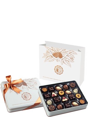 Цукерки асорті шоколадних праліне "Bronze & White", Bolci, 250г