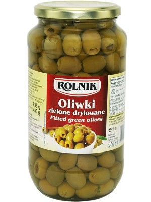 Оливки зелені без кісточки, Rolnik, 935г