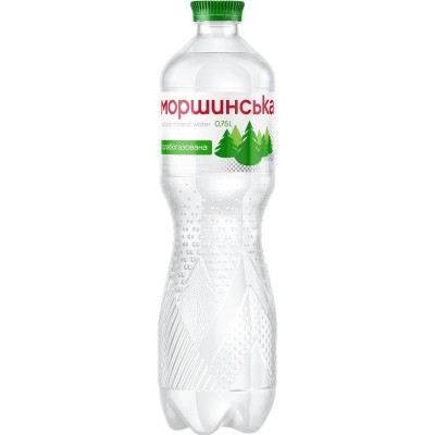 Мінеральна вода слабогазована Моршинська 0,75л