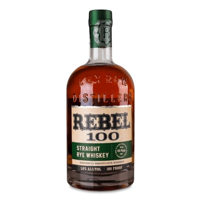 Віскі Rebel 100 Straight Rye Whiskey