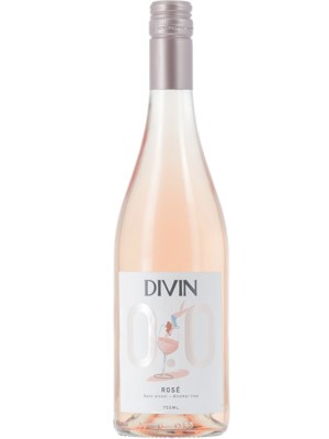 Безалкогольне вино Дівін, Розе / Divin, Rose, рожеве 0.75л