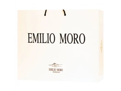 Вино сухе червоне Bodegas Emilio Moro Emilio Moro (gift box set 2 glasses + 1 screwcap) 0,75 л