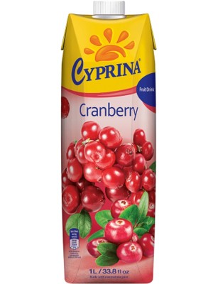 Напій з журавлини, Cyprina, 1л