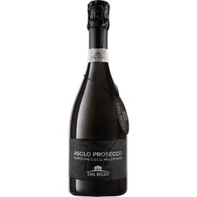 Вино ігристе Dal Bello Asolo Prosecco DOCG Brut Millesimato біле брют 0.75 л