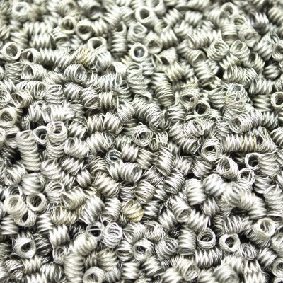 Спірально-призматична насадка нержавіюча сталь 3,5х3,5 мм 0,5 кг