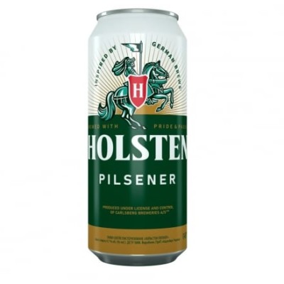 Пивo 0,48 л Holsten Pilsener світлe ж/б