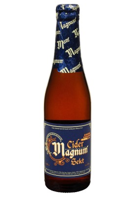 Сидр Magnum Sekt купаж ігристий креп.напівсухий 8% 0.33 л