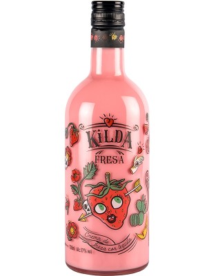 Лікер на основі текіли Кілда, Полуниця / Kilda, Strawberry Tequila Cream, 17%, 0.7л