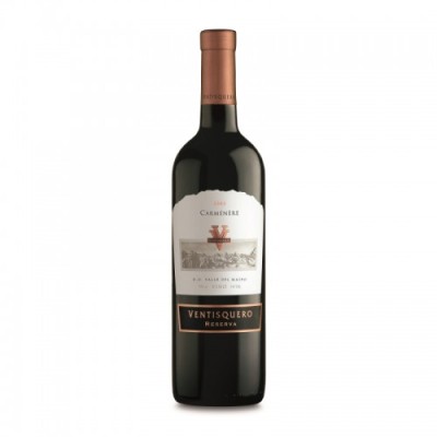 Вино Чили Ventisquero Reserva Carmenere, 13.5%, Червоне, Сухе, 0.75 л [7808725400166]