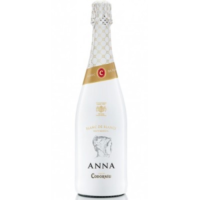 Вино ігристе Іспанії Anna de Cordorniu Blanc de Blancs Brut, 11.5%, Біле, Сухе, 0.75 л [8410013009761]