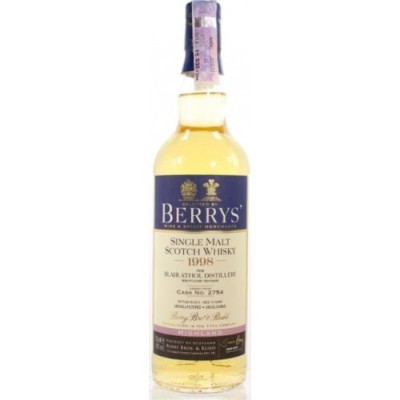 Виски Шотландии Berrys' Blair Athol Distillerry 1998, 46%, 0.7 л [5010493032766]