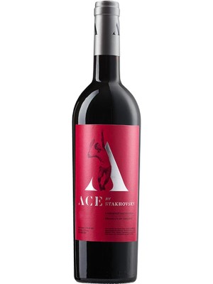 Вино Каберне Совіньон Айс / Cabernet Sauvignon Асе, Stakhovsky Wines, червоне сухе 0.75л