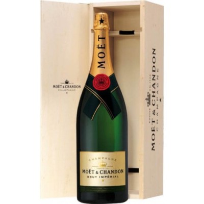 Шампанське Франції Moet & Chandon Brut Imperial 12%, 6 л ( в дер ящ ) [3185370010679]