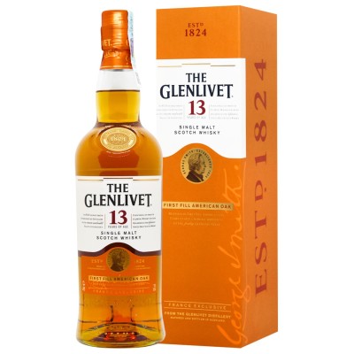 Віскі односолодовий The Glenlivet 13 Years First Fill American Oak 0,7 л