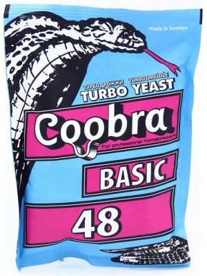 Спиртові турбо дріжджі Coobra Turbo 48 Basic 120 г