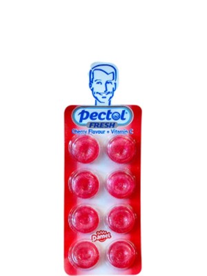 Льодяники зі смаком вишні, Pectol, 20г