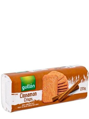 Печиво з корицею Cinnamon Crisps, Gullon, 235г