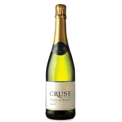 Вино ігристе Франції Cruse, 11%, Біле, Сухе, 0.75 л [3500610036668]