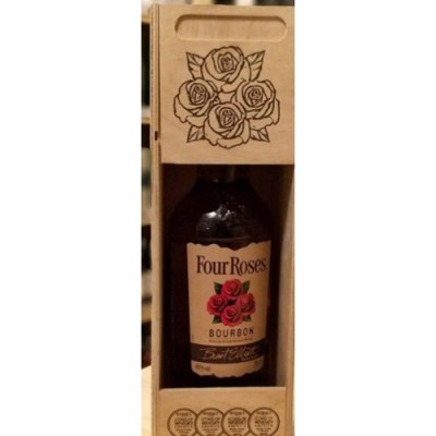 Бурбон США Four Roses з келих.в дер.кор., 40%, 0,7 л [2131389313899]