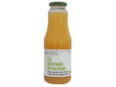 Сік яблучний органічний Тростинка 1 л