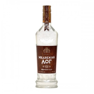 Водка Беларуси Медвежий Лог, 40%, 0.5 л [4810030008763]