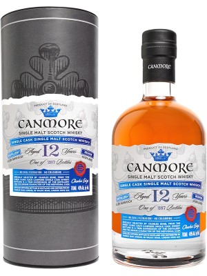 Віскі Кенмор, Глен Гірі Сінгл Молт / Canmore, Glen Garioch Single Malt, 12 років, 46%, 0.7л