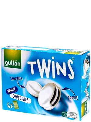 Печиво в білому шоколаді Gullon Twins, 252г