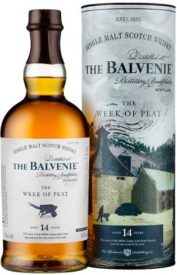 Віскі Balvenie 14 YO Week of Peat 0.7 л 48.3%