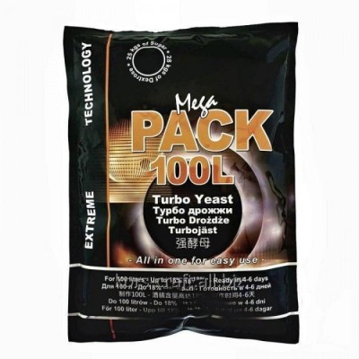 Дріжджі турбо Alcotec Mega Pack 390 г
