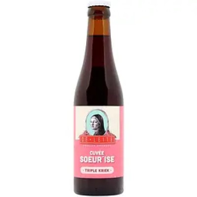 Пиво De Leite Cuvee Soeur'Ise темне нефільтроване 8.5% 0.33 л