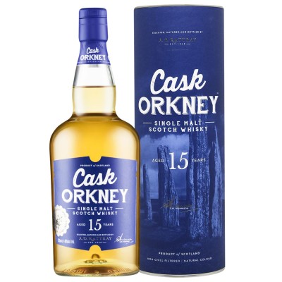 Віскі односолодовий Dewar Rattray Cask Orkney 15 Y.O (gift box) 0,7 л