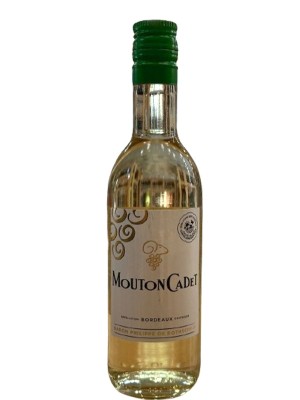 Вино Бордо, Мутон Каде / Bordeaux, Mouton Cadet, біле сухе 0.187л