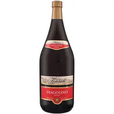 Напiй винний газований Fontale Fragolino Rosso червоний солодкий 1.5 л