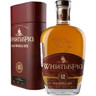 Віскі WhistlePig Old World Rye 12 yo Straight Rye Whiskey 43% 0.7 л