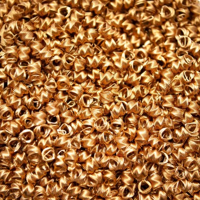 Насадка спірально-призматична 3,5х3,5 мм мідь 100 г