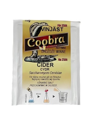 Дріжджі COOBRA Cider 10 г