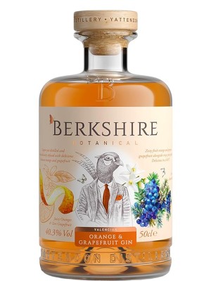 Джин Беркшир, Апельсин та Грейпфрут / Berkshire, Orange & Grapefruit, 40.3%, 0.5л