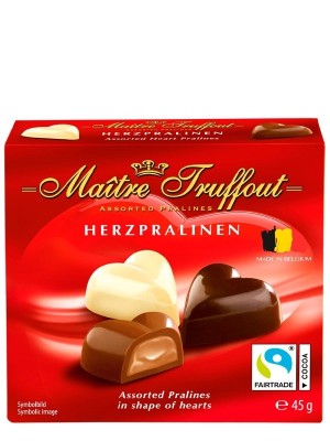 Цукерки праліне, Maitre Truffout, 45г