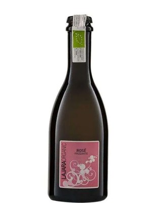 Ігристе вино Ла Джара, Фрізанте Розе / La Jara, Frizzante Rose, рожеве экстра сухе 0.375л