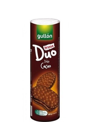 Печиво шоколадне Gullon Duo Doble Cacao Mega, 500г