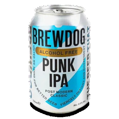 Пиво Brew Dog Punk AF світле безалкогольне з/б