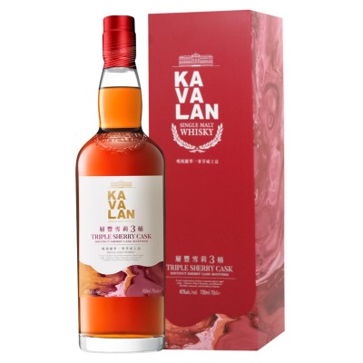 Віскі односолодовий Kavalan Triple Sherry Cask 0,7 л