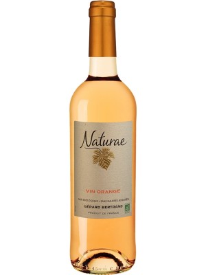 Вино Натуре, Оранж Він Біоложік / Naturae, Orange Vin Biologique, Gerard Bertrand, бурштинове сухе 0.75л