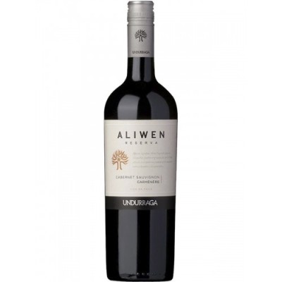 Вино Чилі Undurraga Aliwen Reserva Cabernet Carmenere 14%, Червоне, Сухе, 0.75 л [7804315000594]